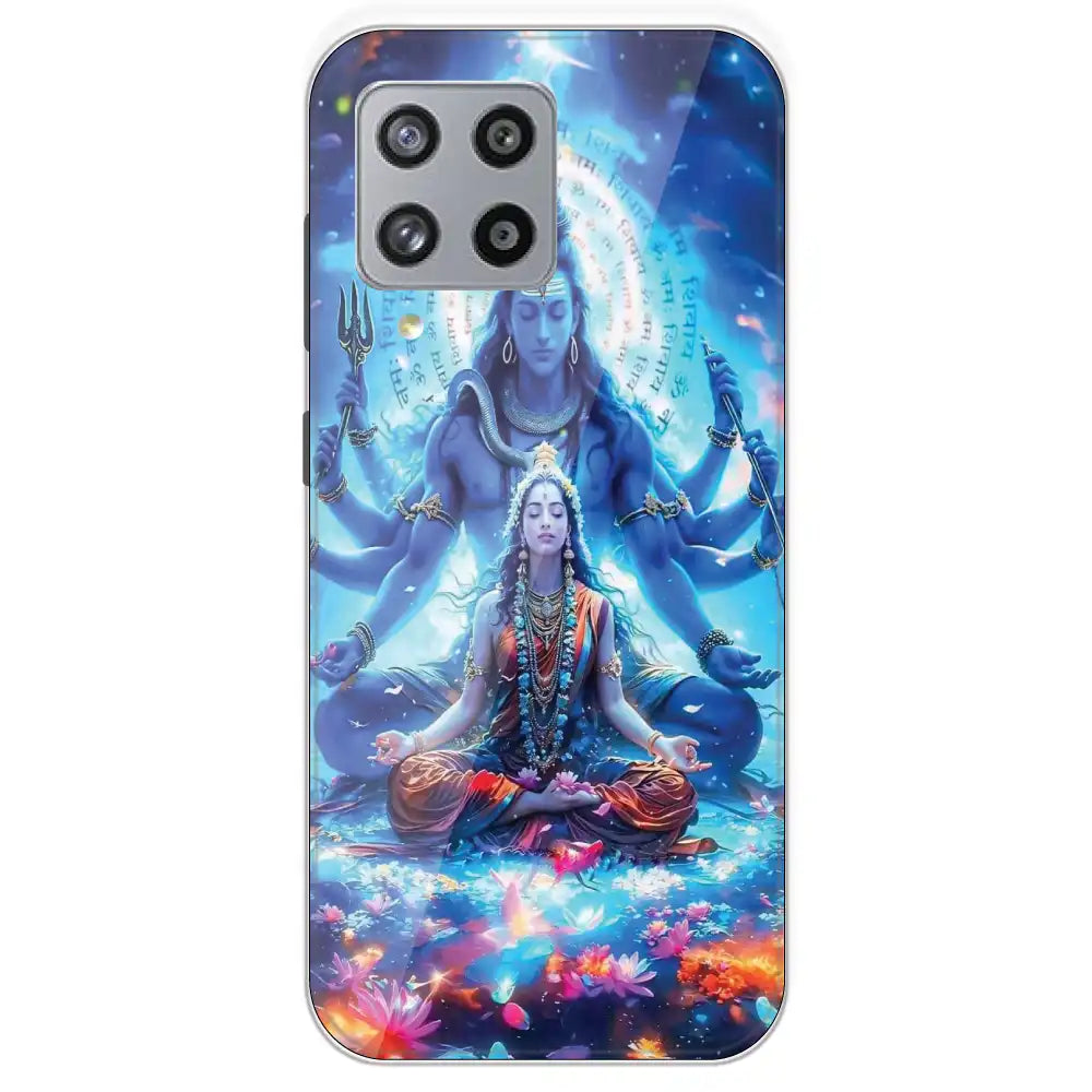Shiv Parvati - Printed Silicone Case For Samsung Galaxy M42
