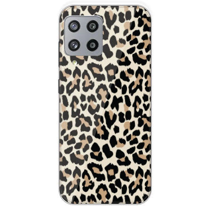 Leopard Print - Printed Silicone Case For Samsung Galaxy M42