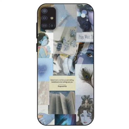 Krishna Aesthetic - Glass Case For Samsung Galaxy M51