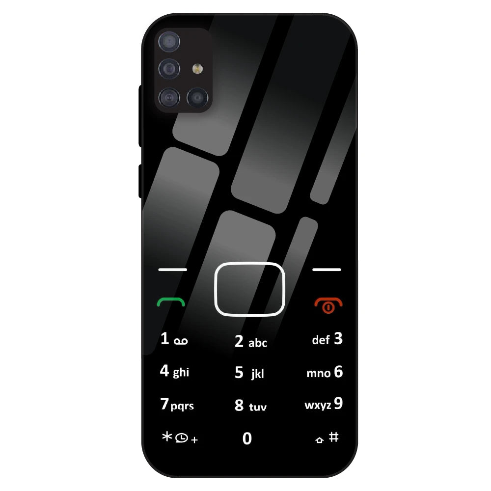 Retro Dial Pad Aesthetic - Glass Case For Samsung Galaxy M51