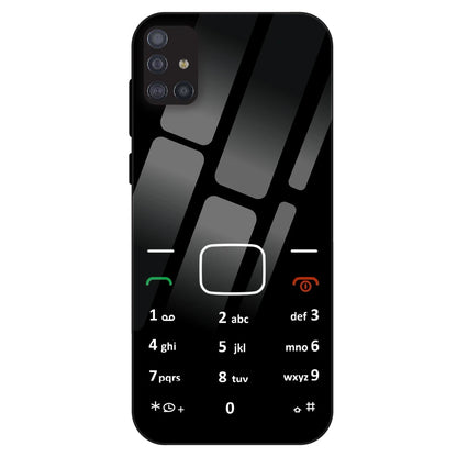 Retro Dial Pad Aesthetic - Glass Case For Samsung Galaxy M51