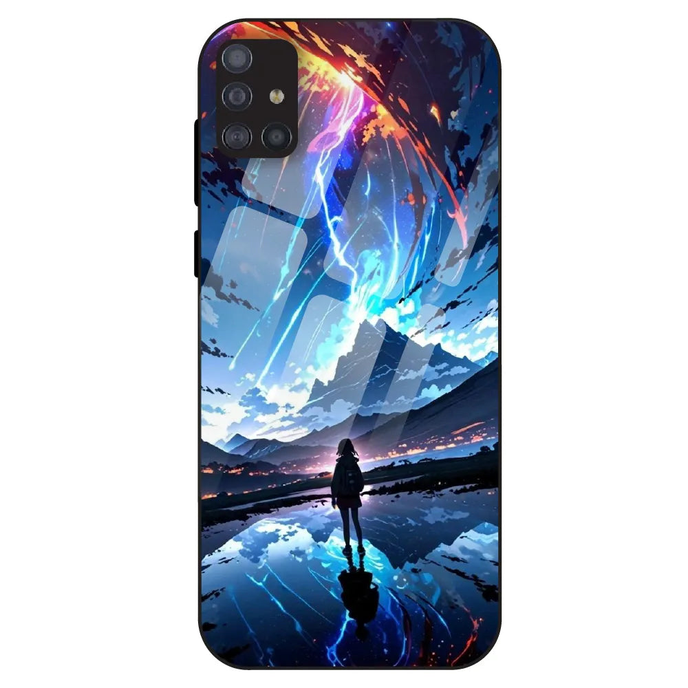 Dreamscape Sky - Glass Case For Samsung Galaxy M51