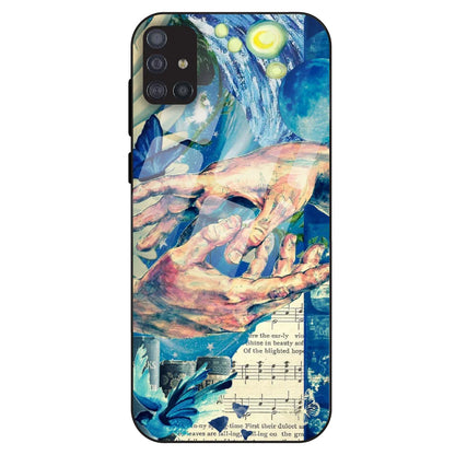 Cosmic Touch - Glass Case For Samsung Galaxy M51