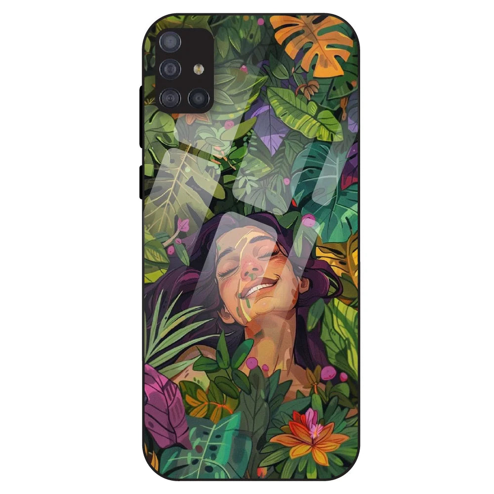 Nature Bliss Aesthetic - Glass Case For Samsung Galaxy M51