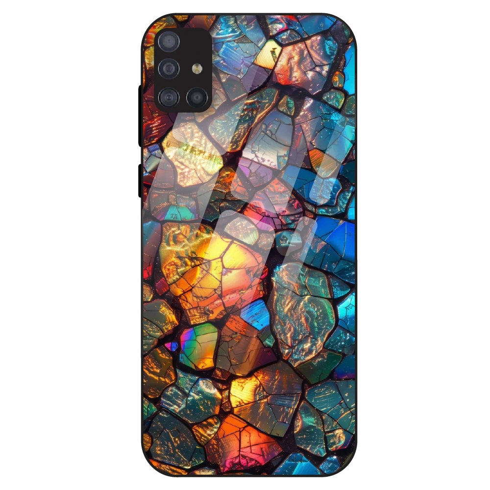 Prism Shards Aesthetic - Glass Case For Samsung Galaxy M51