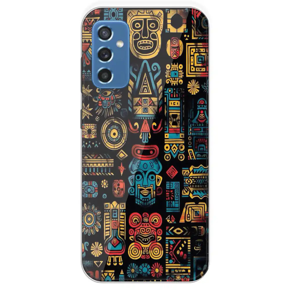 Modern Art - Printed Silicone Case For Samsung Galaxy M52