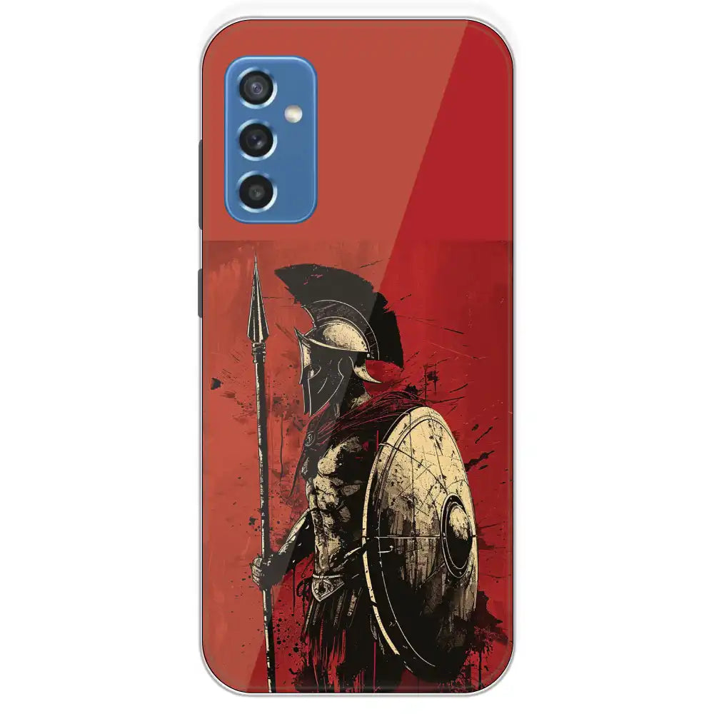 War - Printed Silicone Case For Samsung Galaxy M52