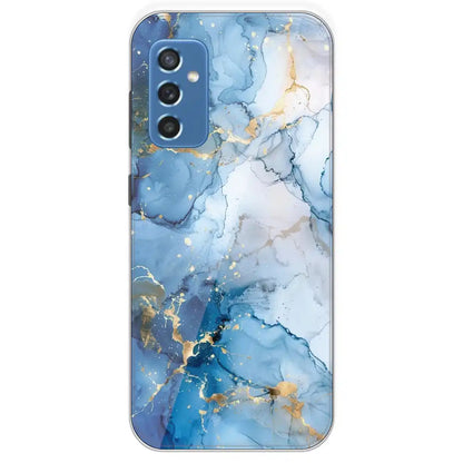 Blue Marble - Printed Silicone Case For Samsung Galaxy M52