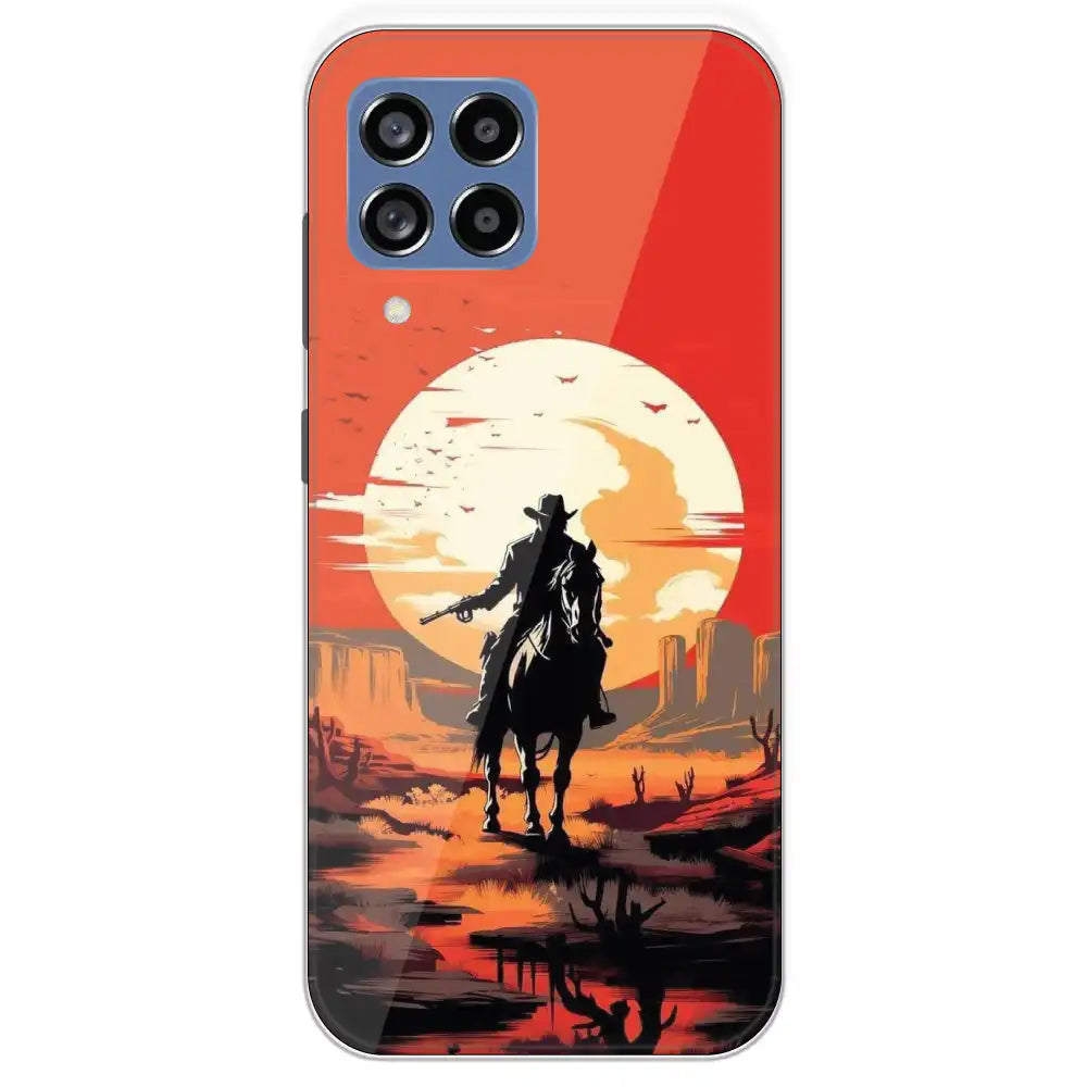 Cowboy - Printed Silicone Case For Samsung Galaxy M53