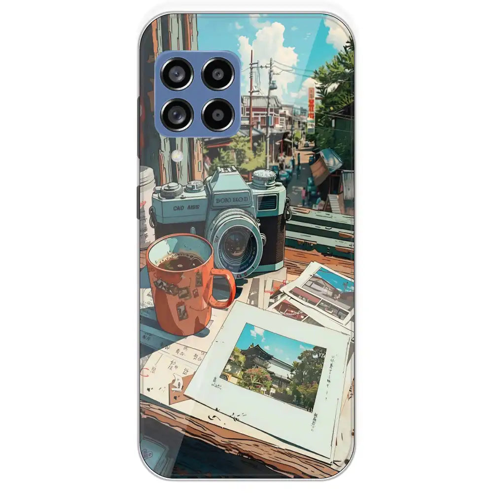 Vintage Camera Travel Vibes - Printed Silicone Case For Samsung Galaxy M53