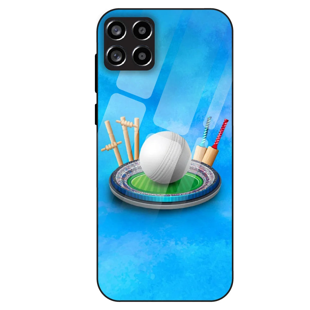 Cricket Fever - Glass Case For Samsung Galaxy M53