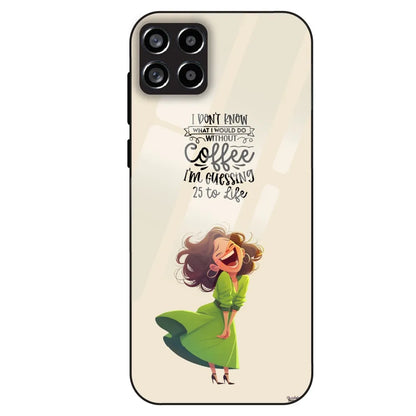 Coffee Mood Quote - Glass Case For Samsung Galaxy M53