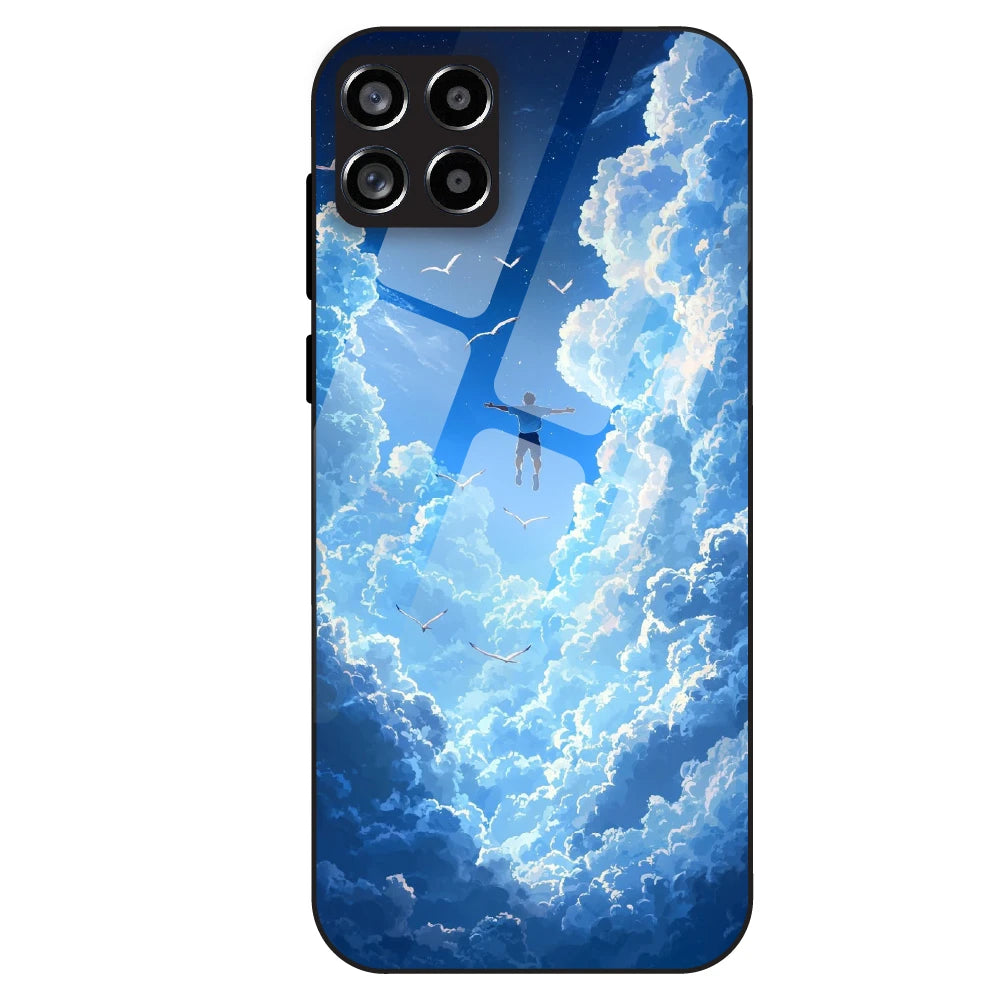 Sky Dreamer - Glass Case For Samsung Galaxy M53
