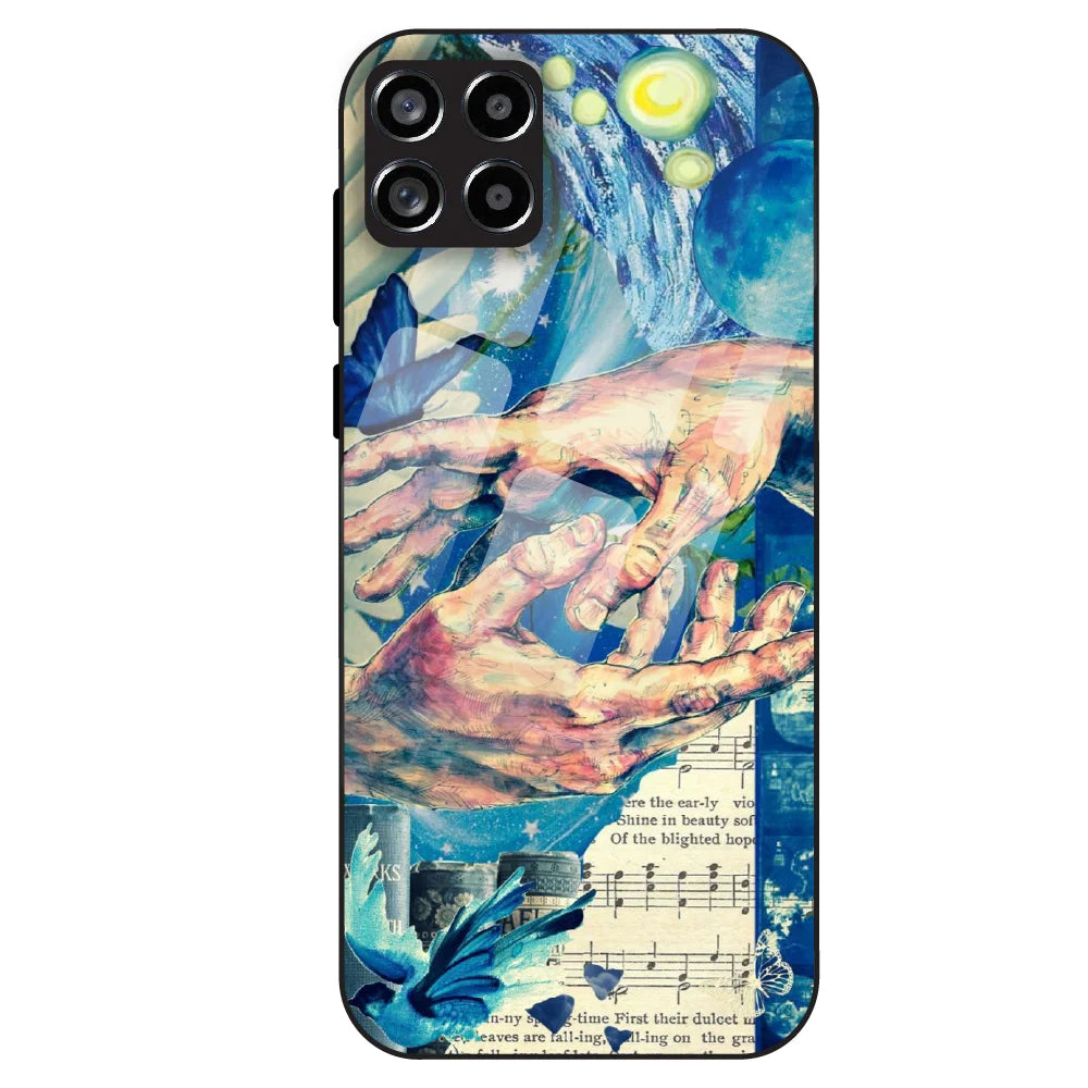 Cosmic Touch - Glass Case For Samsung Galaxy M53