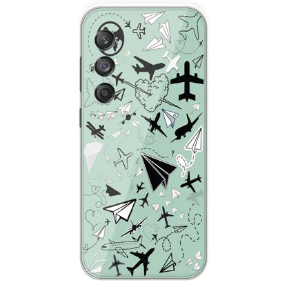 Planes - Printed Silicone Case For Samsung Galaxy M55