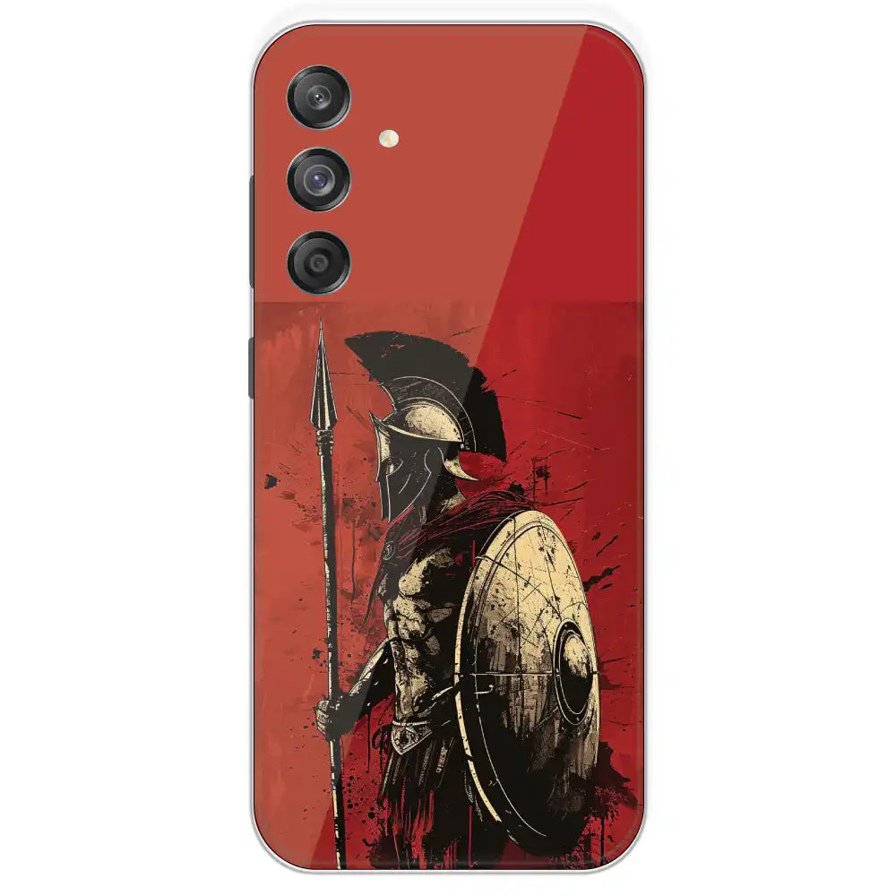 War - Printed Silicone Case For Samsung Galaxy M55
