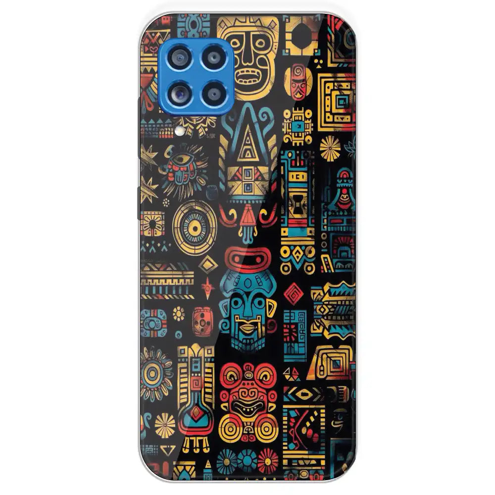 Modern Art - Printed Silicone Case For Samsung Galaxy M62