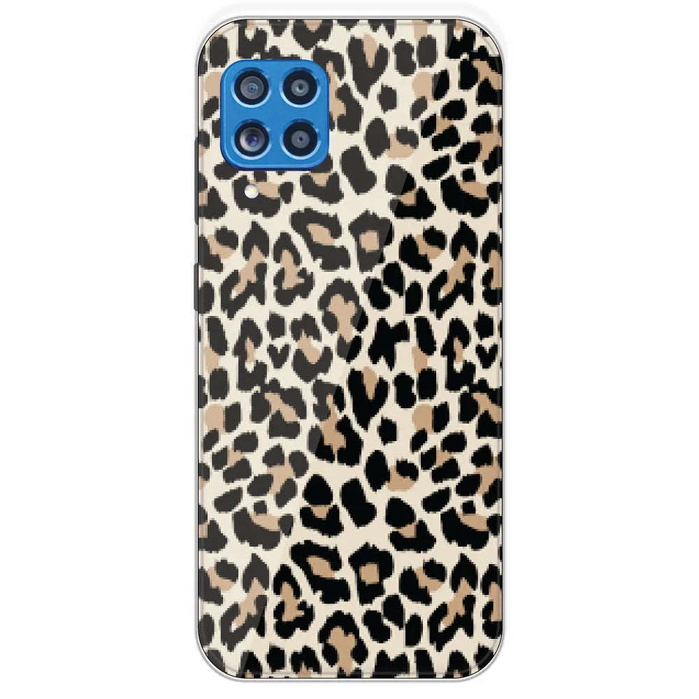Leopard Print - Printed Silicone Case For Samsung Galaxy M62