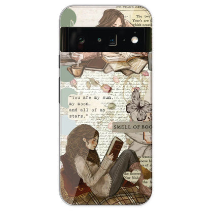 Book Collage - Printed Silicone Case For Google Pixel 6 Pro