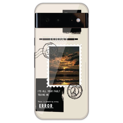 Post Card - Printed Silicone Case For Google Pixel 6