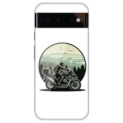Biker - Printed Silicone Case For Google Pixel 6