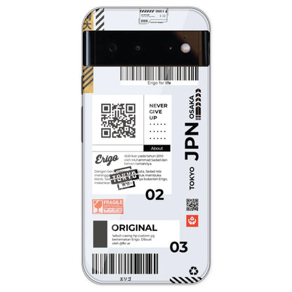 Barcode Labels - Printed Silicone Case For Google Pixel 6