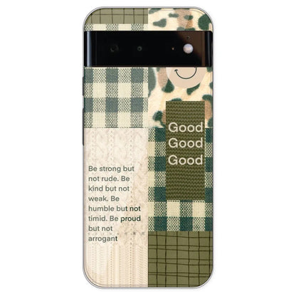Patchwork Positivity - Printed Silicone Case For Google Pixel 6