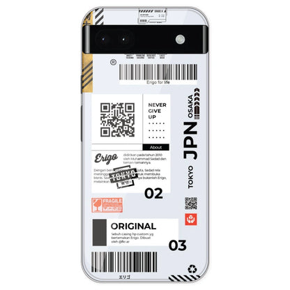 Barcode Labels - Printed Silicone Case For Google Pixel 6A