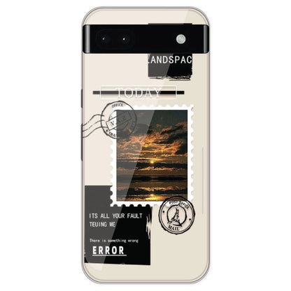 Post Card - Printed Silicone Case For Google Pixel 6A