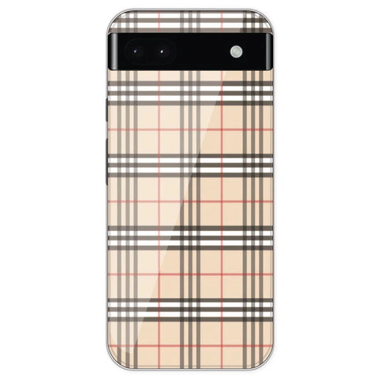Yellow Checks - Printed Silicone Case For Google Pixel 6A