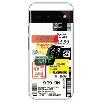 Sales - Clear Printed Silicone Case For Google Models