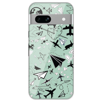 Planes - Printed Silicone Case For Google Pixel 7A