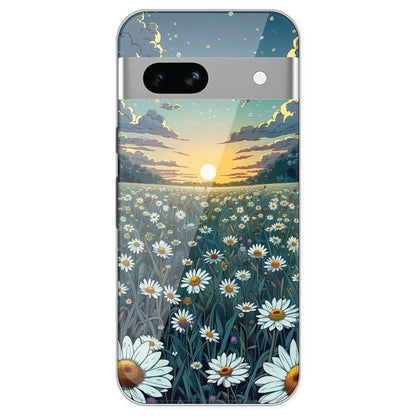 Daisy Sunset - Printed Silicone Case For Google Pixel 7A