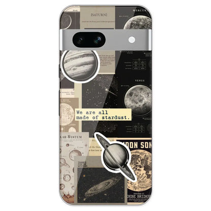 Planets - Printed Silicone Case For Google Pixel 7A