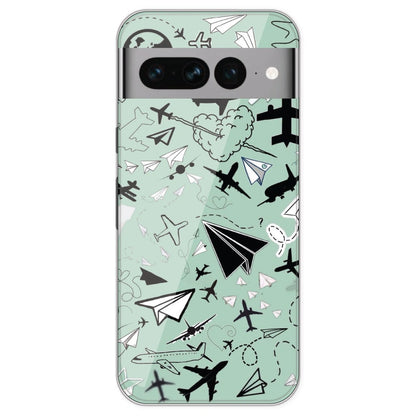Planes - Printed Silicone Case For Google Pixel 7 Pro