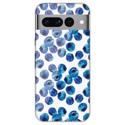 Blueberries - Printed Silicone Case For Google Pixel 7 Pro