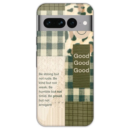 Patchwork Positivity - Printed Silicone Case For Google Pixel 7 Pro
