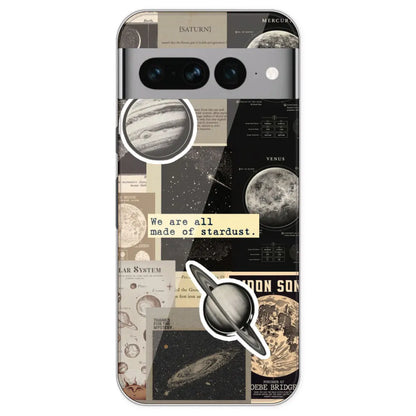 Planets - Printed Silicone Case For Google Pixel 7 Pro