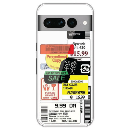 Sales - Clear Printed Silicone Case For Google Models