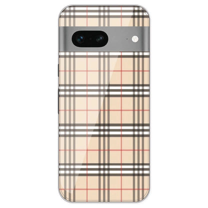 Yellow Checks - Printed Silicone Case For Google Pixel 7