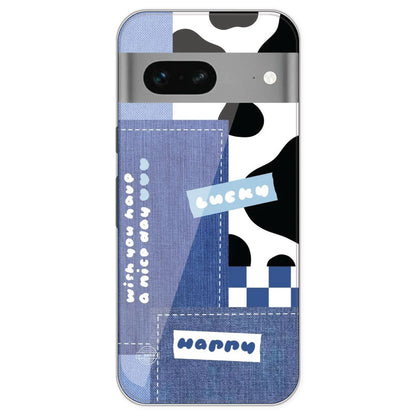 Cow Print Collage - Printed Silicone Case For Google Pixel 7