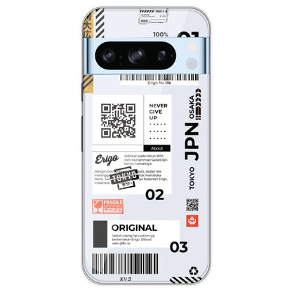 Barcode Labels - Printed Silicone Case For Google Pixel 8 Pro