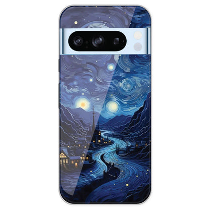 The Starry Night - Printed Silicone Case For Google Pixel 8 Pro