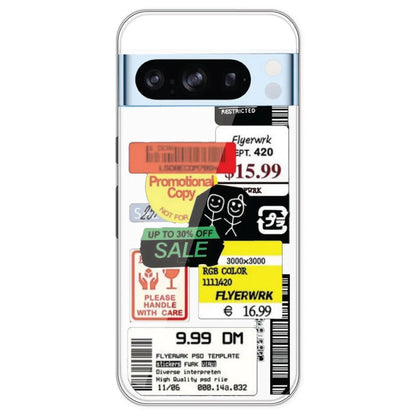Sales - Clear Printed Silicone Case For Google Models