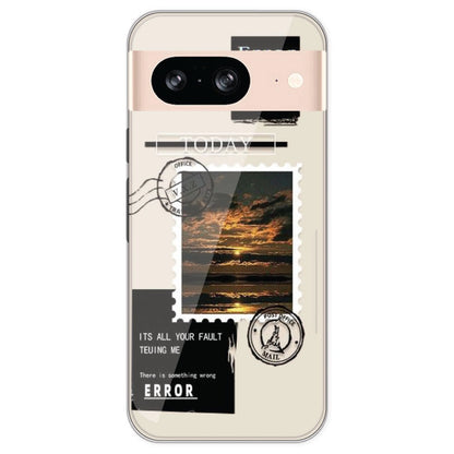 Post Card - Printed Silicone Case For Google Pixel 8