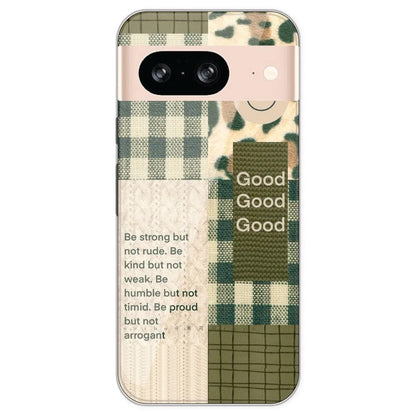 Patchwork Positivity - Printed Silicone Case For Google Pixel 8
