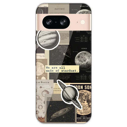 Planets - Printed Silicone Case For Google Pixel 8