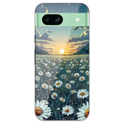 Daisy Sunset - Printed Silicone Case For Google Pixel 8A