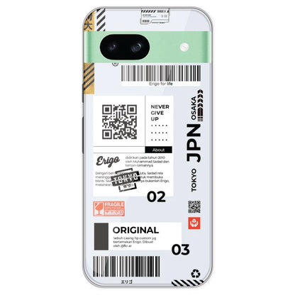 Barcode Labels - Printed Silicone Case For Google Pixel 8A