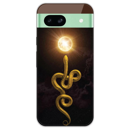 Golden Serpent - Printed Silicone Case For Google Pixel 8A